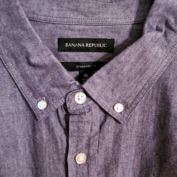 Banana Republic XL Standard Fit Long Sleeve Button-Down Shirt - Picture 2 of 5